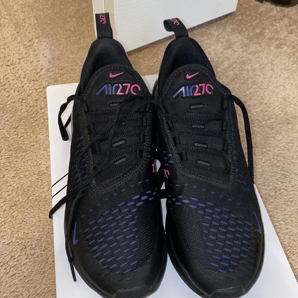 Nike AirMax 270 purple and black worn once